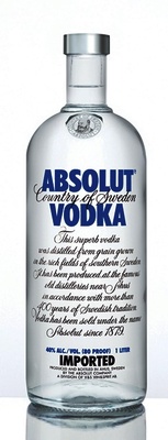 ABSOLUT VODKA 1LT