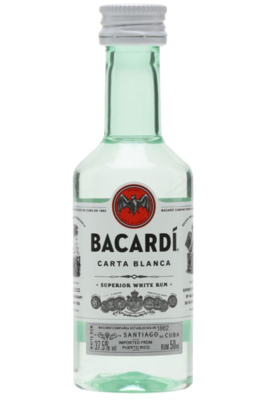 MIGNON BACARDI 5CL X 10