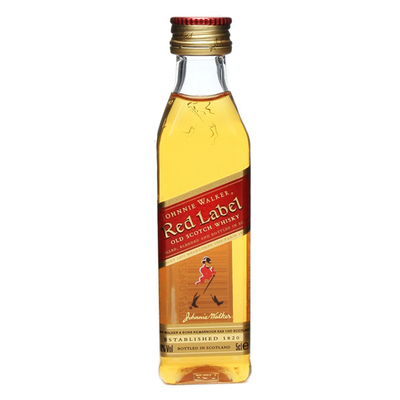 MIGNON JOHNNIE WALKER RED LABEL 5CL